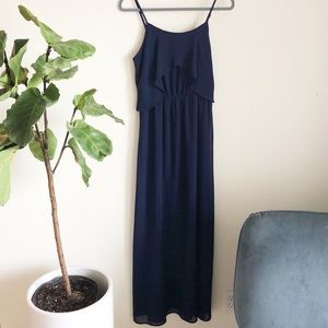 Target Navy Maxi Dress
